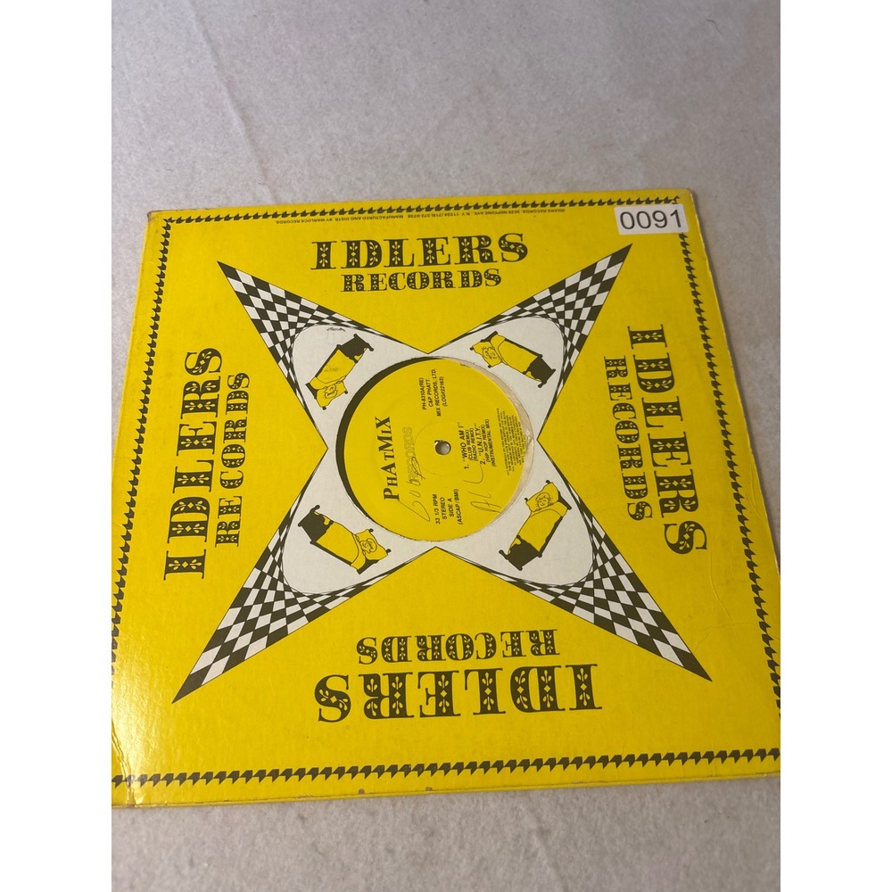 PhatMix‎ Records Snoop Dogg Queen Latifah 12" Vinyl Black Good Remixes PH-8310